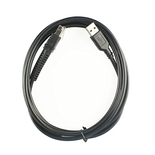 Делумно USB кабел за симбол Зебра DS3608 DS3678 LI3608 Li3678 Баркод скенер читател USB тип А