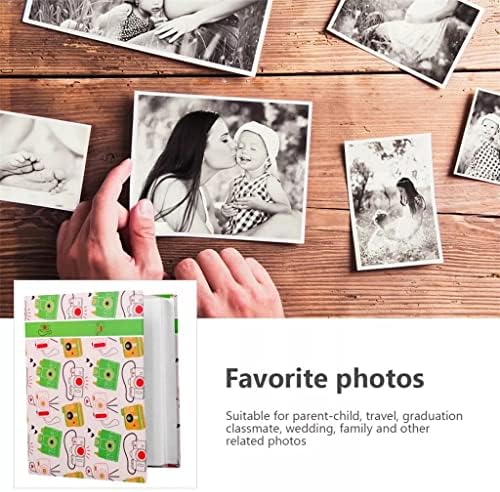Pnnerr 6 инчен албум за складирање на фотографии за фотографии за слика за слики со слики, вметнете тип на фото албум