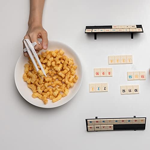 Чипстик-Паметни Снек Стапчиња за Јадење кои можат да Се користат додека Играте Игри, Користејќи Мобилни Телефони И Читање, Бело