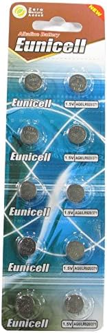 10 EUNICELL AG6 / LR69 / 171/371 / LR921 Копче Ќелија 1.5 V Батерија Долг Рок На Траење 0% Жива
