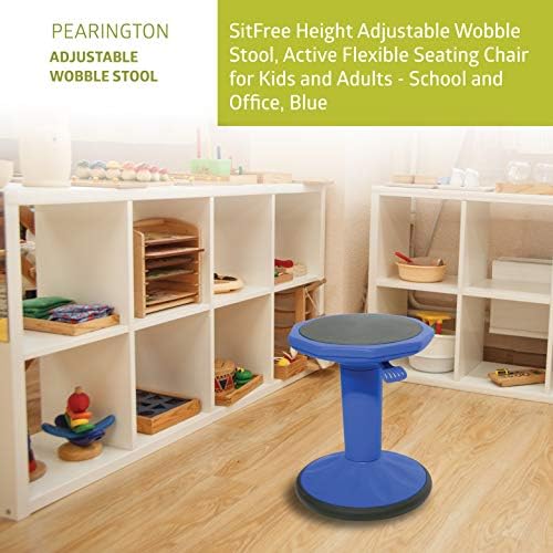 Pearington Sitfree Height Height што може да се прилагоди столче, активен флексибилен стол за седење за деца и возрасни - училиште и