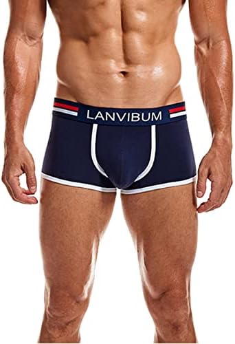 Bmisegm Mens Boxers Машки модни под -панталони плескачи секси возење на брифинзи за долна облека Pants mens spanks долна облека