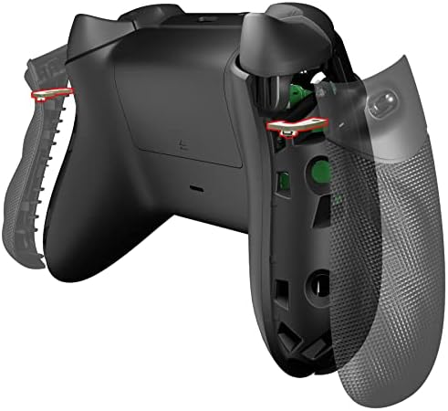 Свртете го Flexor Handy Grips Trigger Stop Kit to Clicky Version - DIY замена за кликнување комплет за Xbox Series X & S контролер Екстремерна флексија за активирање на стоп -странични шини - без шко