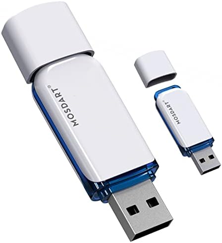 16 GB USB 2.0 Flash Drive 2 пакет 16 GB палецот на палецот на палецот Меморија за меморија со LED светло и ленти за складирање