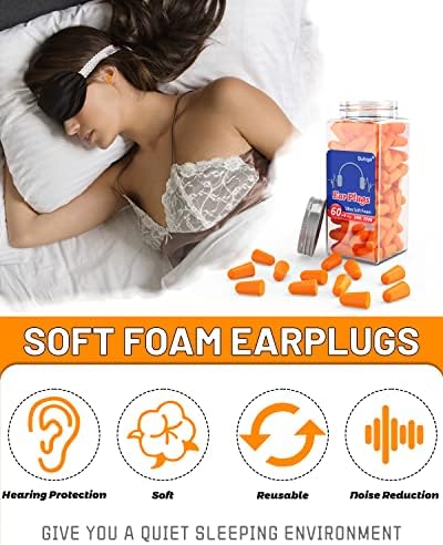 Ушни приклучоци за откажување на бучава за спиење, ушни приклучоци со SNR 35DB, приклучоци за ушни уши за спиење за бебиња, заштита