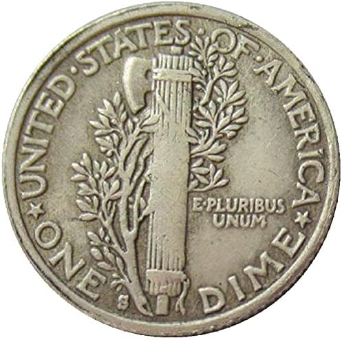 САД 10 Центи 1938 Сребрена Копија Комеморативни Монети