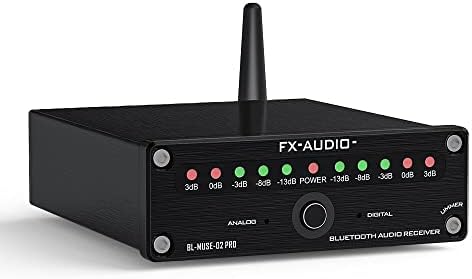 FX Аудио Bluetooth Аудио Приемник со Audiophile Dac Поддршка aptX HD &засилувач; Ldac Hi-Fi Bluetooth Аудио Адаптер За Домашен Стерео Засилувач/AV Приемник/Активни Звучници