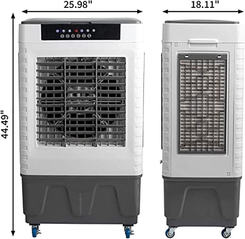 Преносен климатик испарувачки ладилник за воздух, 3 режими за просторија до 600 квадратни, FT прозорецот испарувачки ладилници,