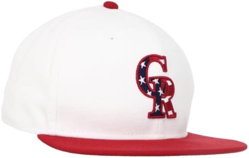 MLB Колорадо Рокис starsвезди и ленти автентични на теренска игра 59fifty капа