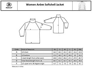 Абакус спортска облека Arden Softshellенски голф дожд јакна, лесна јакна за голф за жени