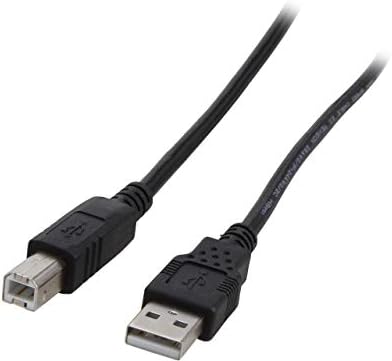 C2G USB Кабел, USB 2.0 Кабел, USB а До Б Кабел, 3.28 Стапки, Црна, Кабли Да Одат 28101