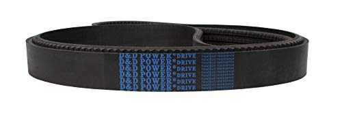 D&D PowerDrive 2/3VX450 Banded Cogged V Belt, гума