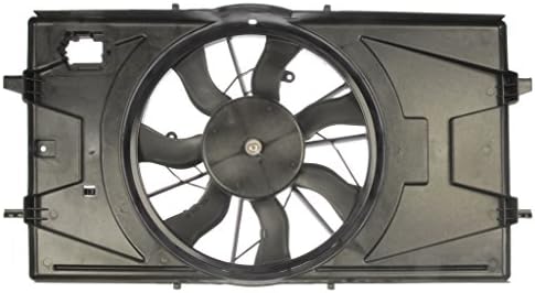 Дорман 620-635 Склоп На Вентилаторот За Ладење На Моторот Компатибилен Со Избрани Модели На Шевролет / Понтијак, Црна
