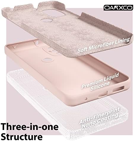 oakxco Motorola Moto G Моќност 2022 Случај Силиконски Со Капакот На Камерата, Мека Гумена Гел Телефон Случај За Жени Девојка Симпатична, Тенок