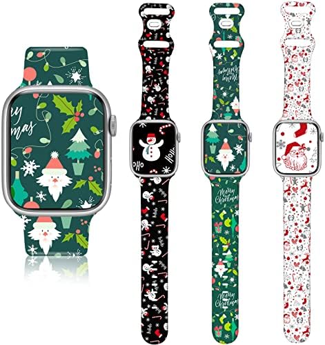 Денот на в Valentубените Ден подарок часовник 2 пакет со картички за размена 2022 надграден компатибилен со Apple Watch Band 38mm 40mm 41mm