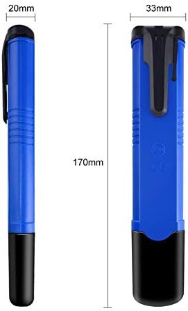 Zuqiee PH метар прецизен инструмент дигитален тестер за квалитет на вода со висока точност за спроводливост Пенка за пенкало 0 ~ 1999us/cm