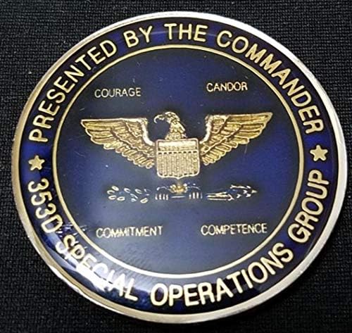 УСАФ АФСОК 353д Команданти На Групата За Специјални Операции Предизвик Монета