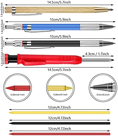 13 Парчиња Столарски Комплети Моливи За Градежни Работи Моливи За Обработка На Дрво Маснотии За Маснотии Механички Моливи И Алатка За Пишување