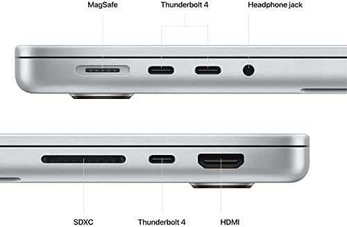 Apple 2023 MacBook Pro лаптоп M2 Pro чип со 12-основен ПРОЦЕСОР и 19-јадрен ГРАФИЧКИ ПРОЦЕСОР: 14,2-инчен ТЕЧЕН МРЕЖЕН ДИСПЛЕЈ XDR,
