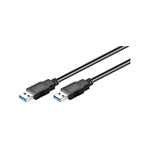 Goobay 95716 USB 3.0 Superspeed Кабел, Црна, 0.5 Метри Должина