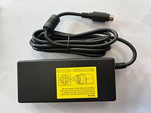 Адаптерот за исправен 12V 7A 4-пински DIN AC/DC компатибилен со EDAC EdacPower Elec. Модел: EA10953C-120 EA10953C120 12.0V 7.0A 84.0W 12VDC 7000MA 84W I.T.E Полнач за кабел за напојување на кабел за напојување н