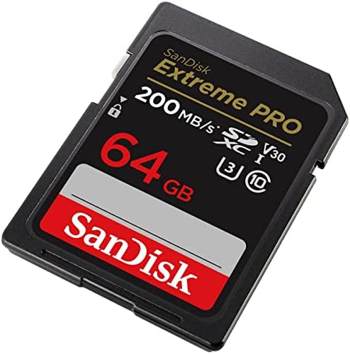 Sandisk 64GB Екстремни Компактен Флеш Мемориска Картичка-Пакет Со Sandisk Екстремни 64GB UHS-Јас Класа 10 U3 Sdxc Мемориска Картичка
