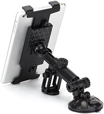 Држач За таблети За монтирање на автомобил Цртичка Лулка Вртлив Телескопски Силен Зафат Компатибилен Со Huawei MediaPad M1-MediaPad M5-MediaPad