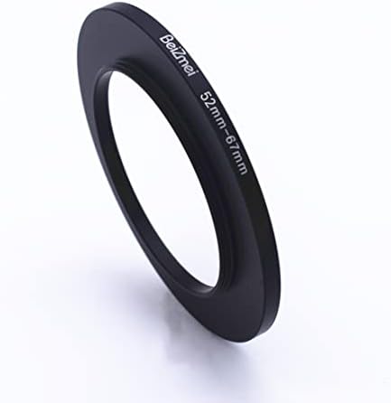 52мм-67мм засилување на прстенот за филтри за филтри кои се компатибилни на сите брендови Ø52mm леќи до Ø67mm UV ND CPL Camera