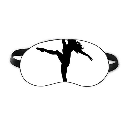 Танцов спортски танчер перформанс уметност за спиење очите штит мека ноќно слепа на слепите сенка