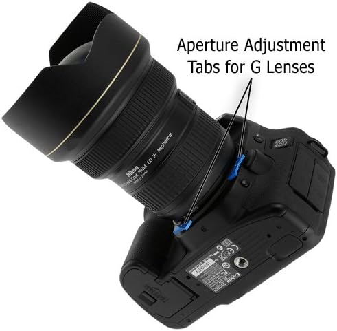 Адаптер за монтирање на леќи Fotodiox Pro-Nikon Nikkor F Mount G-Type D/SLR леќи до канон EOS монтирање SLR камера тело со вграден контролен