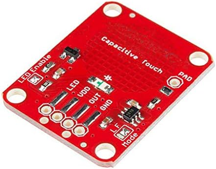 Електронски Компоненти  3 Парчиња Капацитивен Контролер На Пробивање На Сензорот За Допир ЗА DIY AT42 Црвено