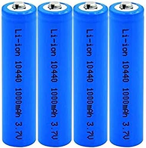 Мвлинк Lit Литиумски батерииили-јонска Батерија 3.7 v 1000mAh 10440,Батериска Ламба Електрични Ќелии За Замена На Брич, 1 Парчиња