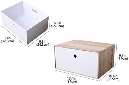 Кутија ЗА Складирање SCDHZP, Голема Едноставна Лесна Робусна Хартија За Еден Кат Тесна Работна Површина Контејнери За Контејнери