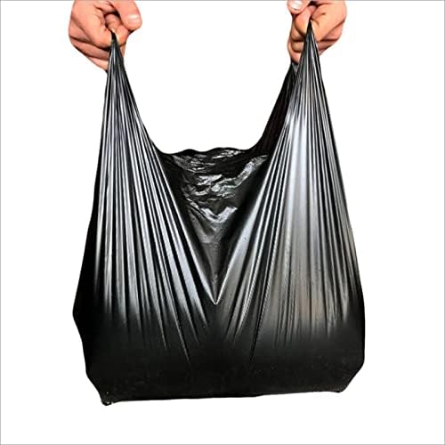 Пластична торба за еднократна таблета од типот на елек од типот на елек 50 парчиња [задебелени и издолжени] 32см * 62см [Препорачано од фабриката]