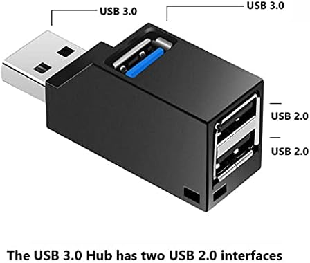 WSSBK USB 3.0 Центар Адаптер Екстендер Мини Сплитер Кутија За Компјутер Лаптоп Мобилен Телефон Со Голема Брзина U Читач На Дискови
