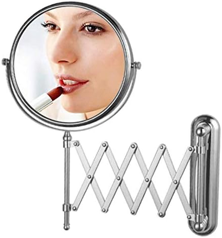Ааокло Ѕид Монтирани Шминка Огледало 10x Зголемување, Двострано Зголемување Суета Огледало За Бања