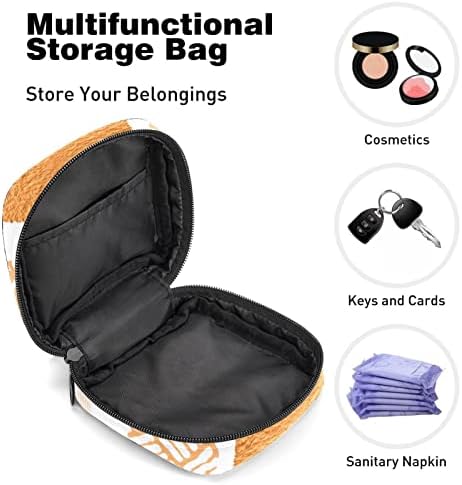 Oryuekan санитарна торба за складирање на салфетка, торбичка за менструална чаша, преносни санитарни салфетки влошки за чување торбички женски