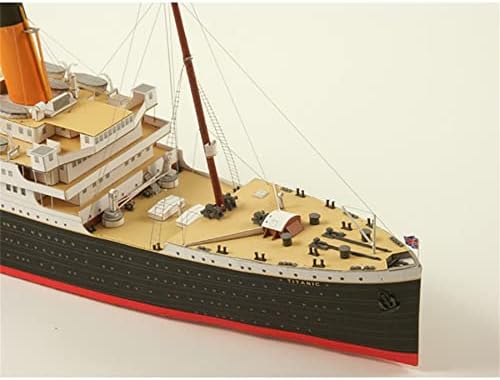 Dagijird 1: 400 Scale Model Британски титаник крстарење хартија модел воен брод DIY крстарење модел дисплеј