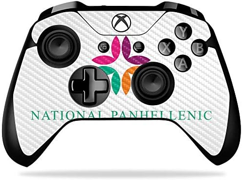 Кожа на јаглеродни влакна од Mightyskins за контролор на Microsoft Xbox One X - Национална конференција на Панхелен Класик | Текстурирана
