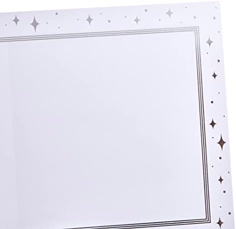 Гартнер студио Апстрактни starsвезди со сертификат за фолија, персонализирано канцелариски материјал, печат на фолија, 8,5 ”x 11”, 15 брои