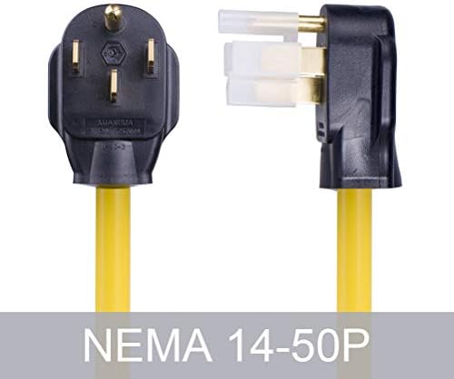 Yodotek NEMA 14-50P RV/опсег/приклучок до NEMA 5-15/20R 20AMP, 1,5ft, кабел за напојување на адаптер за домаќинство за машки приклучок, кабел