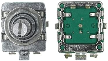 BASNI 100PCS 360 степени на ротационен енкодер прекинувач EC16 Encoder Audio Coding 5PIN рачка долга прекинувач за притисок од 20 мм