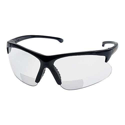 Kleenguard V60 30-06 Читатели Безбедносни очила за сонце, чисти читатели со +3.0 диотри, црна рамка, 6 пара / случај