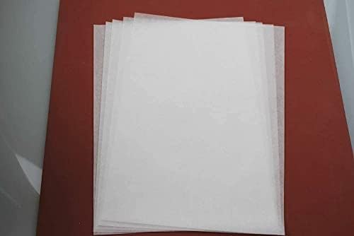 PPD Inkjet пакет железо -на темна маица Трансфери за хартија LTR 8.5x11 пакет од 10 листови + PPD силиконски трудови за маица пренесување