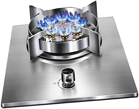 Шпорет на шпорет на шпоретот на гас, шпорет од 7,2kW шуплина Висок пламен Поддршка за леано железо, преносен гас шпорет заштеда