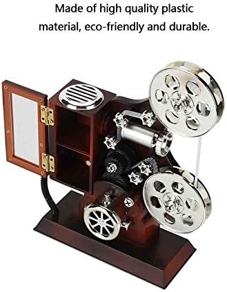 ФДИТ гроздобер музичка кутија мини филмски проектор стил механички роденденски подарок табела декор механички класичен филм музички кутија