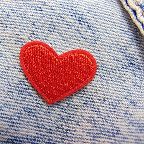 DIY Love Heart Ironелезо на налепница за облека за налепница на налепница за цртани филмови везено железо на шиење на костим за облека