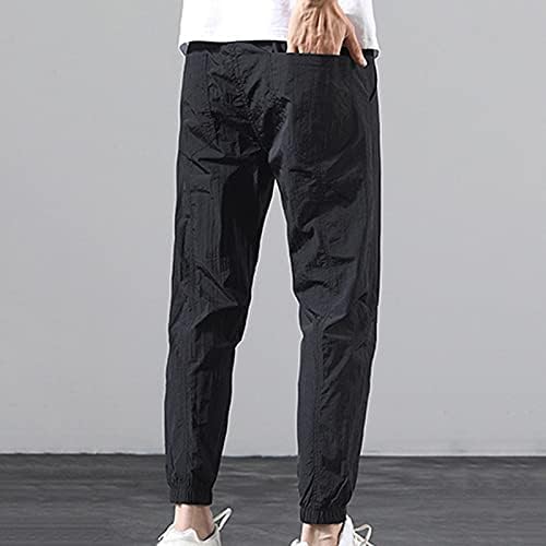 Sootop плус лабава тренерска машка панталони стапала со врзани модерни панталони за машки панталони М Облека