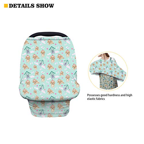 InstantArts Space Galaxy Baby Crolcher Cover, Nuring Cover Cover Chage Chage, мулти користени капаци за седишта за бебиња/Carseat Canopy/Carming