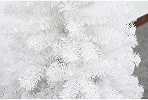 LJfli новогодишна елка бела ПВЦ симулација Божиќна декорација дрво вештачки украси за новогодишни елки за дома